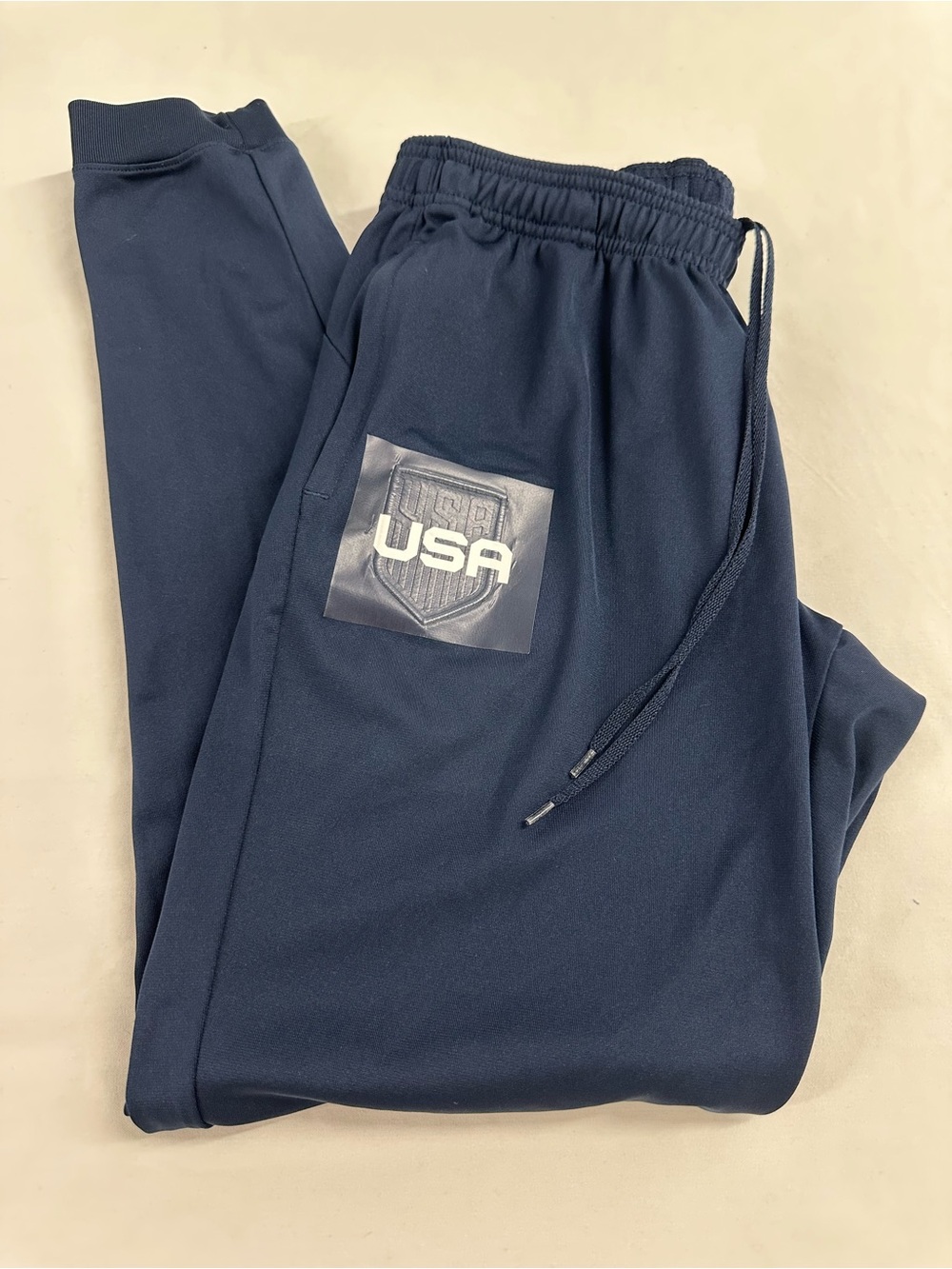 Nike Team USA Dri-FIT Strike Soccer Joggers Obsidian Navy Track Pants Men's M